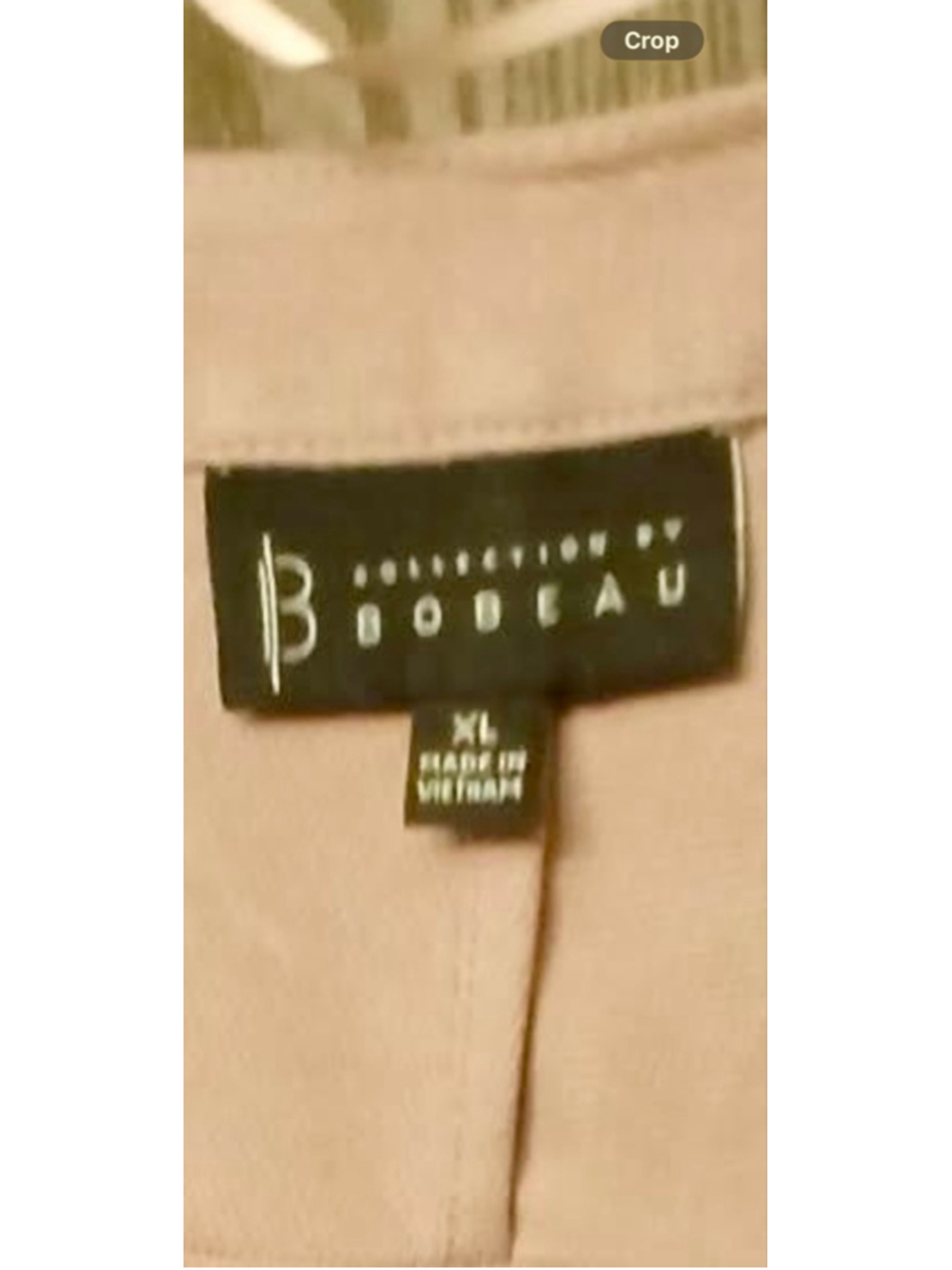 Women’s Bobeau Open Front Jacket Blush Pink 3/4 Sleeve XL JC542 - Picture 4 of 9